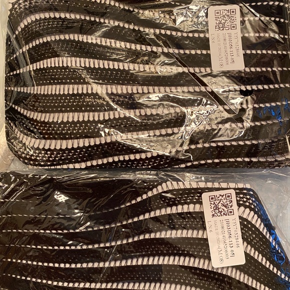 BEETLEGEUSE STOCKINGS | Striped | sheer to toe | accessories | Halloween Holiday - Picture 3 of 5